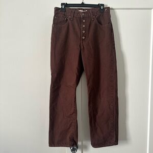 Levi’s Ribcage Straight Ankle Jeans